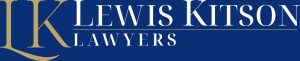 Lewis Kitson Lawyers logo in white.