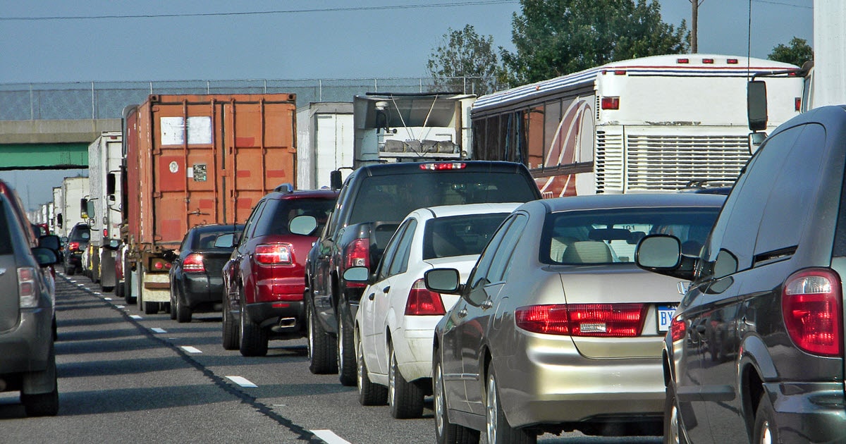 Fighting a traffic charge or offence in court.